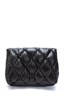 Черная сумка из стеганой кожи Touch Balenciaga