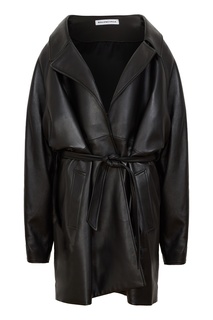 Куртка из черной кожи Balenciaga