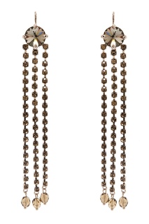 Длинные серьги с кристаллами Miu Miu
