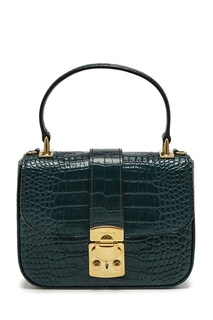 Зеленая фактурная сумка Miu Miu