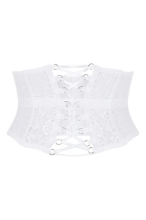 Белый корсетный пояс Essie Agent Provocateur