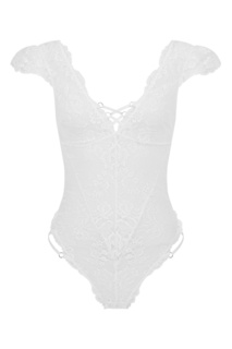 Белое боди Essie Agent Provocateur