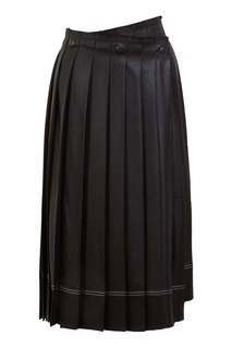 Атласная юбка с запахом Acne Studios