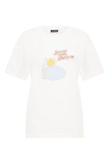 Футболка с принтом и надписью Bonne nuit Jacques Jacquemus