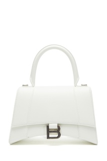 Белая сумка Hourglass Balenciaga