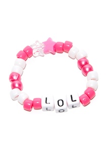 Красный браслет LOL Lauren Rubinski