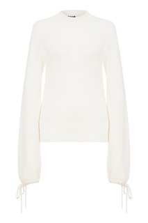 Шерстяной свитер с объемными рукавами Msgm