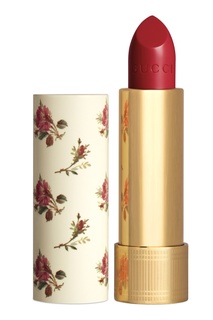 Rouge à Lèvres Voile – Увлажняющая помада с сиянием – 25 Goldie Red Gucci