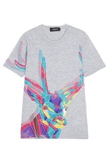 Футболка с принтом Dsquared 2