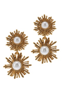 Серьги Sun Star Oscar de la Renta