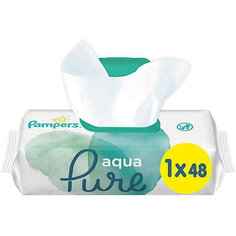 Детские влажные салфетки Pampers Aqua Pure, 48 шт