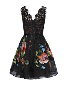 Короткое платье Marchesa Notte