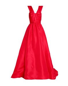 Длинное платье Marchesa