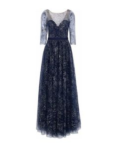 Длинное платье Marchesa Notte