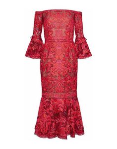 Платье длиной 3/4 Marchesa Notte
