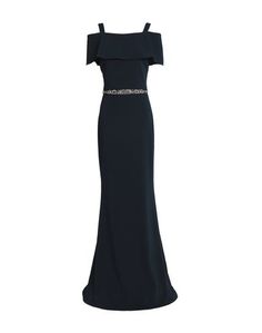 Длинное платье Badgley Mischka