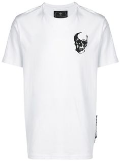 Philipp Plein футболка с принтом черепа