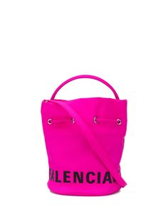 Balenciaga сумка-ведро Wheel XS с кулиской