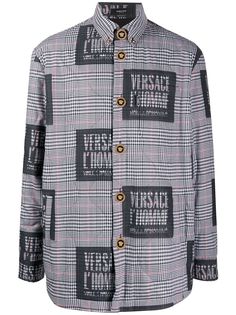 Versace рубашка с логотипом