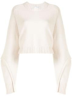 Proenza Schouler White Label укороченный джемпер с открытыми швами