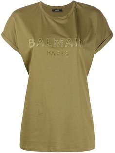 Balmain футболка с логотипом