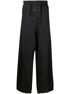 Maison Margiela брюки с узором