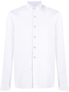 Balmain однотонная рубашка