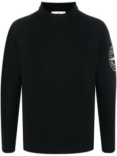 Stone Island джемпер с вышивкой