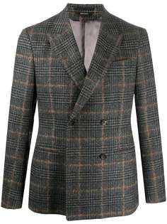 Z-ZEGNA пиджак в клетку
