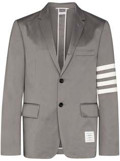 Thom Browne однобортный пиджак с полосками 4-Bar