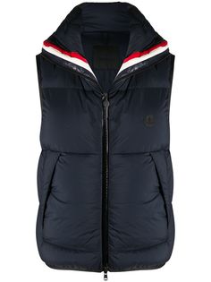 Moncler жилет Luberon с капюшоном