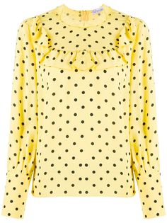 RedValentino блузка в горох