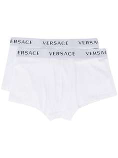 Versace комплект трусов-брифов с логотипом