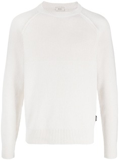 Z Zegna джемпер в рубчик с круглым вырезом
