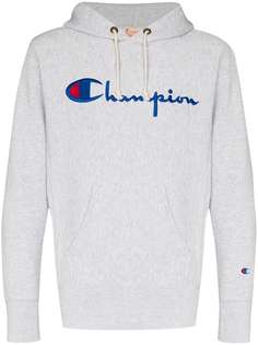 Champion худи с вышитым логотипом