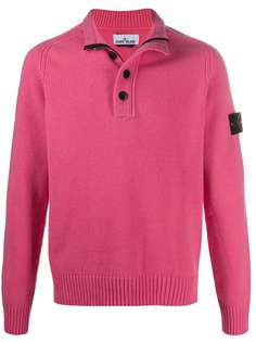 Stone Island джемпер с нашивкой-логотипом