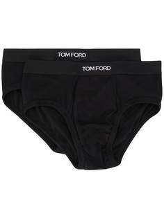 Tom Ford трусы-брифы с логотипом на поясе