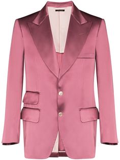 Tom Ford однобортный атласный пиджак