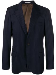 Brunello Cucinelli пиджак в тонкую полоску