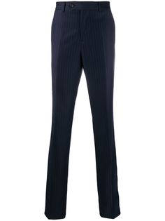Brunello Cucinelli брюки в тонкую полоску