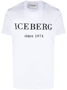 Iceberg футболка с логотипом