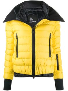 Moncler Grenoble пуховик с длинными рукавами