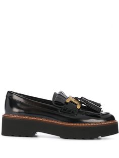 Tods лоферы с кисточками Tod`S