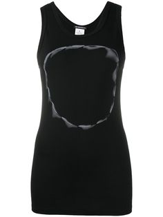 Ann Demeulemeester топ с абстрактным принтом