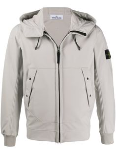 Stone Island куртка с капюшоном
