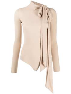 MM6 Maison Margiela боди с бантом