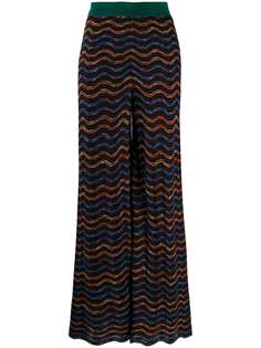 M Missoni расклешенные брюки