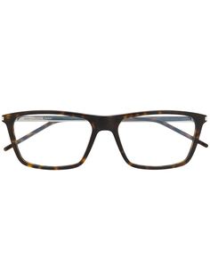 Saint Laurent Eyewear очки SL 344 в прямоугольной оправе