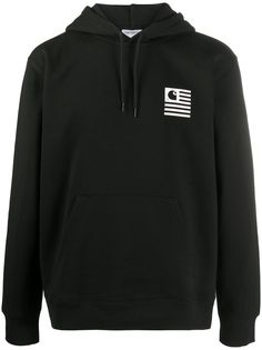 Carhartt WIP худи Waving State Flag с логотипом