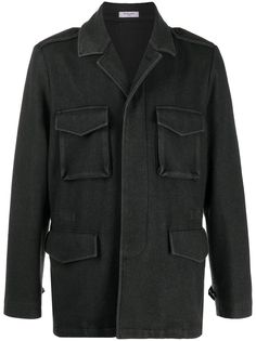 Boglioli куртка-рубашка с карманами карго